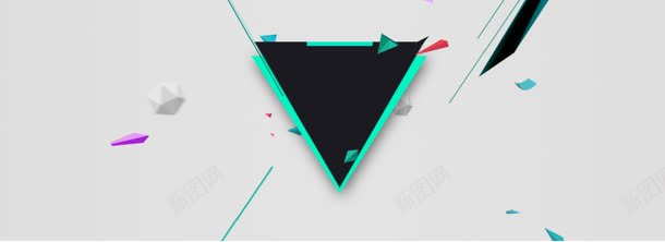 创意个性淘宝海报背景图jpg设计背景_88icon https://88icon.com 彩色 三角形 斜线条 创意 大气 简约 背景素材 通用海报背景