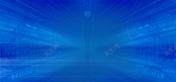 蓝色科技背景bannerjpg设计背景_88icon https://88icon.com 数码 科技 线条 蓝色底边 蓝色科技背景
