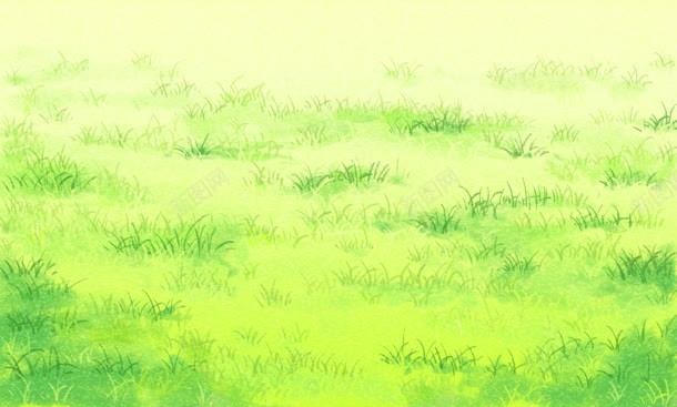 卡通手绘绿色草地首页jpg设计背景_88icon https://88icon.com 卡通 绿色 草地