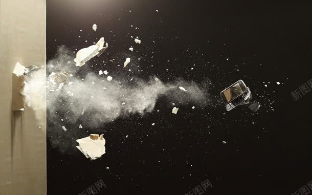 当手机遭遇碰撞空中四散的烟尘jpg设计背景_88icon https://88icon.com 四散 手机 烟尘 碰撞 空中 遭遇