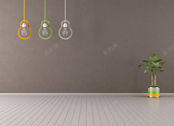 文艺灯泡盆栽装饰jpg设计背景_88icon https://88icon.com 文艺 灯泡 盆栽 装饰