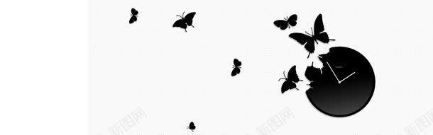 简约黑白个性广告背景bannerjpg设计背景_88icon https://88icon.com 商务 壁纸 宣传 简约 素材 色彩 蝴蝶创意设计