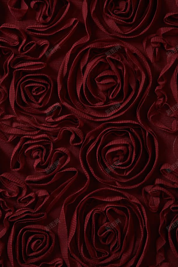 红色实物面料蕾丝jpg设计背景_88icon https://88icon.com 实物 红色 面料