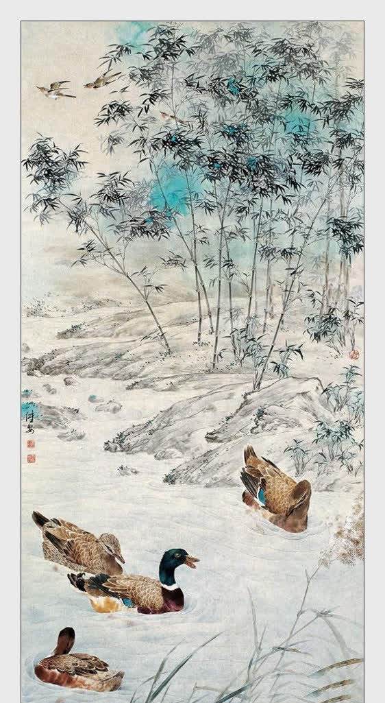 中国名家竹林画集jpg设计背景_88icon https://88icon.com 中国 名家 画集 竹林
