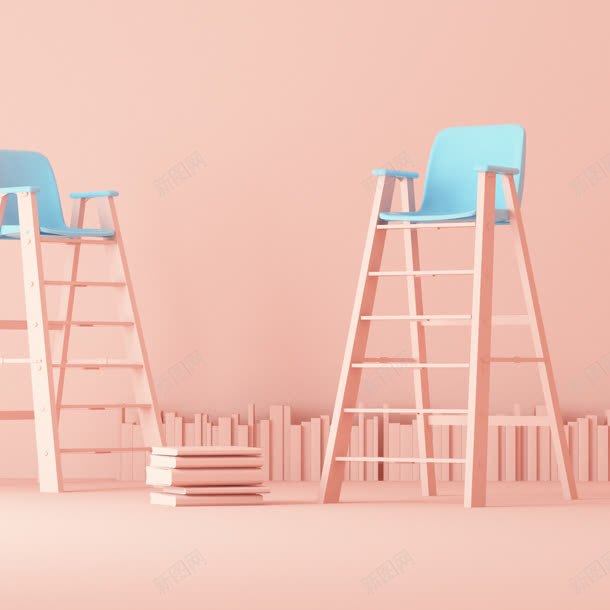 粉色高脚凳书籍海报背景jpg设计背景_88icon https://88icon.com 书籍 海报 粉色 背景