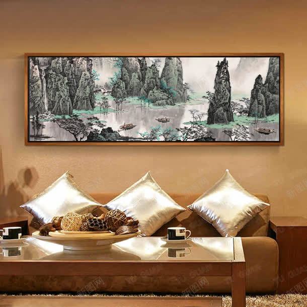 装饰画现代客厅摆件jpg设计背景_88icon https://88icon.com 客厅 摆件 现代 装饰画