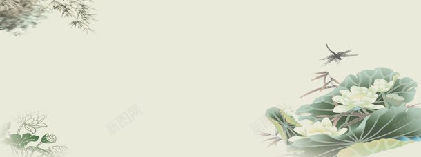 中国风荷花背景jpg设计背景_88icon https://88icon.com 水墨 水墨花卉 水墨花卉psd免费下载 背景素材 背景花纹图案 花卉 荷花