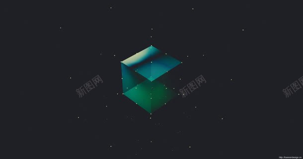 立体正方形星空图jpg设计背景_88icon https://88icon.com 星空图 正方形 立体