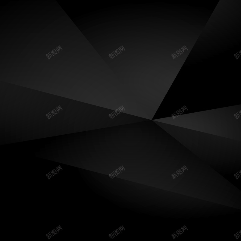 黑色几何背景矢量图ai设计背景_88icon https://88icon.com banner阴暗黑色 几何 块面 扁平 渐变 立体 黑色 矢量图