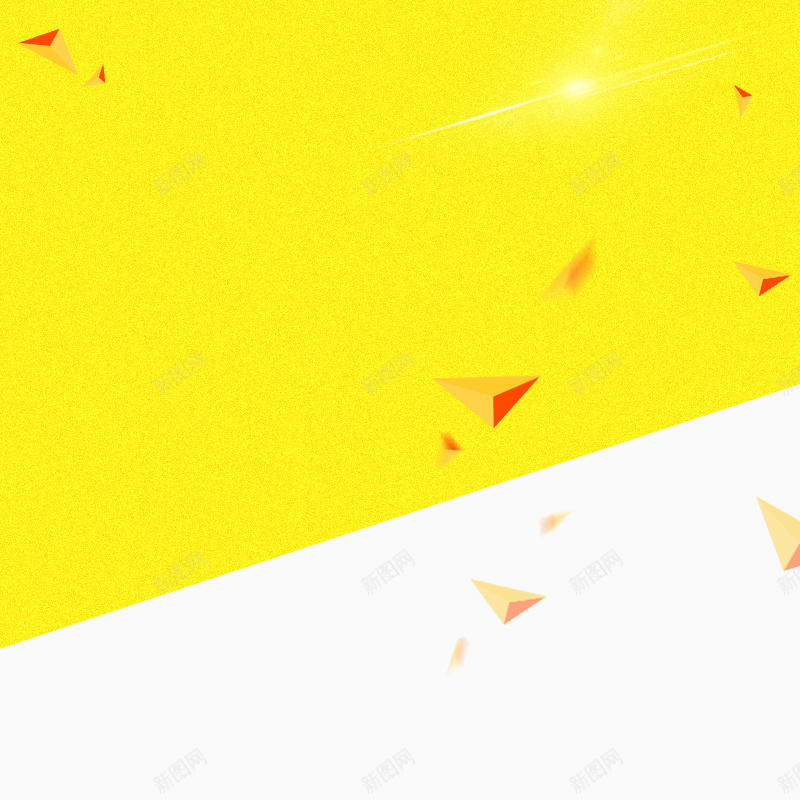 黄色碎片背景psd设计背景_88icon https://88icon.com 主图 大气 碎片 简约 鲜艳 黄色