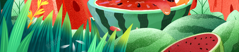 夏季西瓜汁创意背景图psd设计背景_88icon https://88icon.com 人物 创意手机壁纸 创意背景图 夏天 大暑 节气 藤蔓 西瓜 西瓜山 跳水