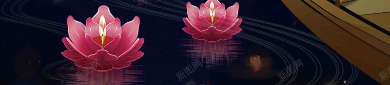 简约中元节鬼节宣传jpg设计背景_88icon https://88icon.com 七月半 中元节 农历七月十五 孔明灯 宣传 简约 纸钱 莲花灯 鬼节 鬼魂
