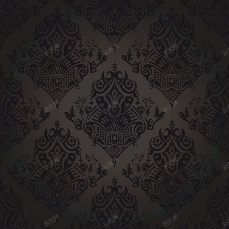 矢量欧式底纹背景ai设计背景_88icon https://88icon.com 底纹 欧式 渐变 矢量 纹理 背景 花纹 质感 黑色 矢量图