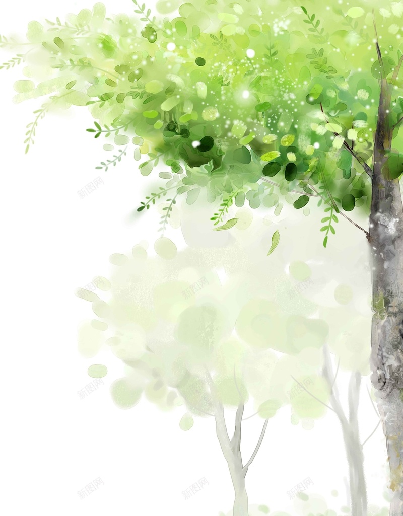 春夏秋冬手绘唯美风景jpg设计背景_88icon https://88icon.com 唯美风景 手绘 插画 文艺 春夏秋冬 水彩风景 浪漫 浪漫文艺 清新