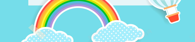 卡通折纸贴纸插画背景矢量图ai设计背景_88icon https://88icon.com 云朵 儿童教育 儿童节 卡通 彩虹 早教 海报 热气球 矢量素材 童趣背景 背景 矢量图