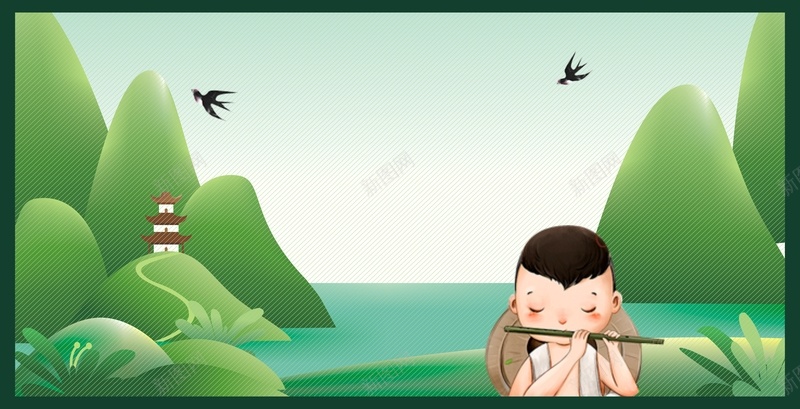 清新绿色清明节卡通平面广告cdr设计背景_88icon https://88icon.com 卡通 卡通小孩 平面广告 插画 清新 清明节 绘画 绿色 美术