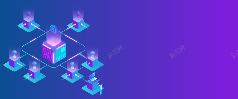 25d互联网金融区块链科技banner矢量图ai设计背景_88icon https://88icon.com 25d 互联网金融 区块链 商业 商务办公 比特币 渐变 矢量图 科技