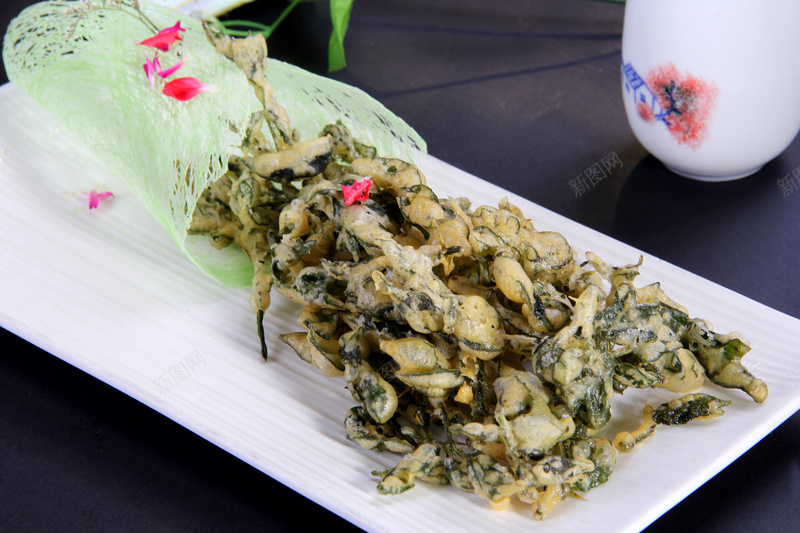 凉菜椒盐花椒苗jpg设计背景_88icon https://88icon.com 下酒菜 冷盘 凉菜 椒盐花椒苗