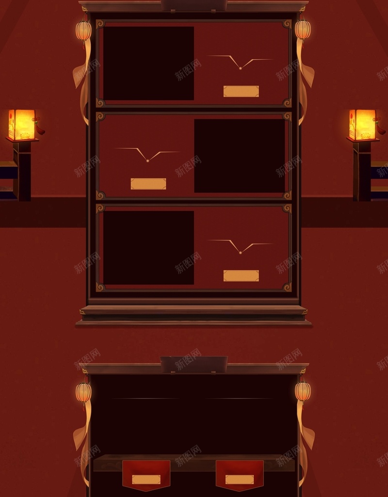 年货节中国风新年零食坚果首页jpg设计背景_88icon https://88icon.com 中国风 促销首页 古典 坚果 复古 庆典 氛围 灯笼 福气 素材模板 节日 装修模板 零食