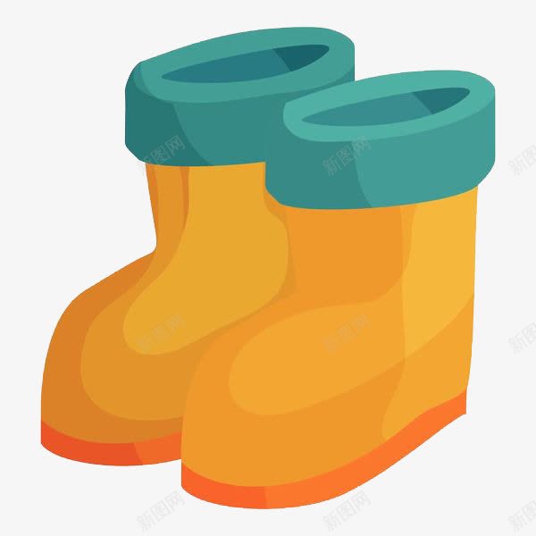 卡通手绘冬季短靴png免抠素材_88icon https://88icon.com 保护 保暖 冬季棉鞋 护脚 暖和 暖脚 棉 棉鞋 短靴 鞋 鞋子