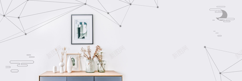 简约家居节几何现代灰色bannerpsd设计背景_88icon https://88icon.com 几何 家装海报 家装节 广告 房屋装修 温馨家居 素材 背景 装修建材 装修节 设计