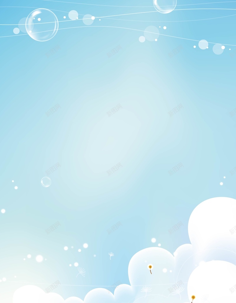蓝色气泡背景矢量图ai设计背景_88icon https://88icon.com 树 植树节 清新 清新童趣植树节海报免费下载 环保 矢量 童话 童趣 简洁 矢量图