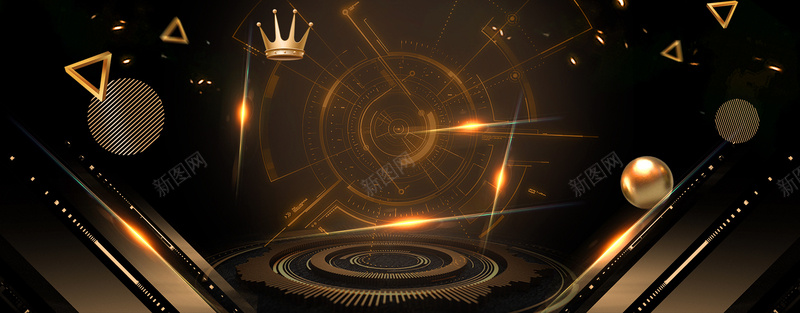 科技几何鎏金质感金色bannerpsd设计背景_88icon https://88icon.com 动感科技背景 大气科技 展板 底图 底纹 炫酷 科技背景 科技背景图 背景 背景图 蓝色科技 高端