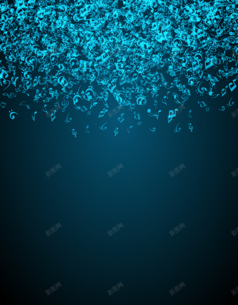 蓝色时尚背景矢量图ai设计背景_88icon https://88icon.com H5 h5 共享 广告设计 时尚 梦幻 浪漫 海报设计 矢量 背景 蓝色 设计 音乐 音符 矢量图