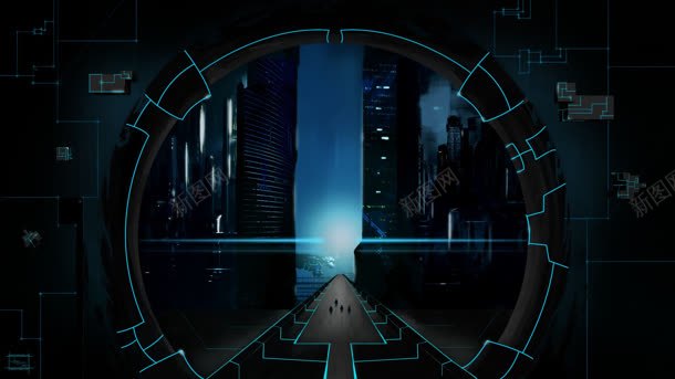 蓝色线条光效科技jpg设计背景_88icon https://88icon.com 科技 线条 蓝色