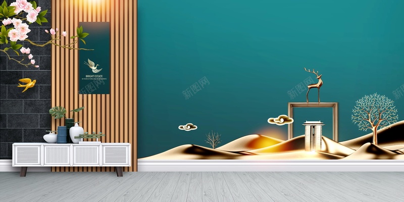 新中式地产高端地产开幕背景模板psd设计背景_88icon https://88icon.com PSD源文件 PSD素材 中国风 中式 中式地产 分层文件 别墅院子 古典 复古 庭院 新中式 背景模板 背景海报 背景素材 高清背景
