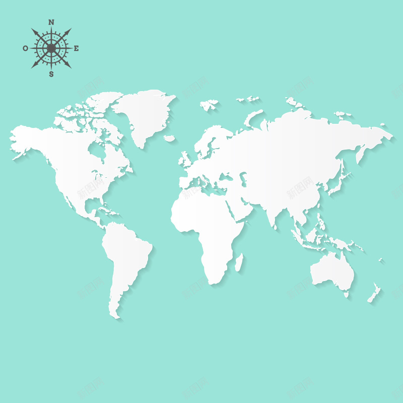 清新简约绿色世界地图指南针主图背景矢量图ai设计背景_88icon https://88icon.com 世界地图 主图背景 地图 扁平 指南针 清新 简约 绿色 矢量图
