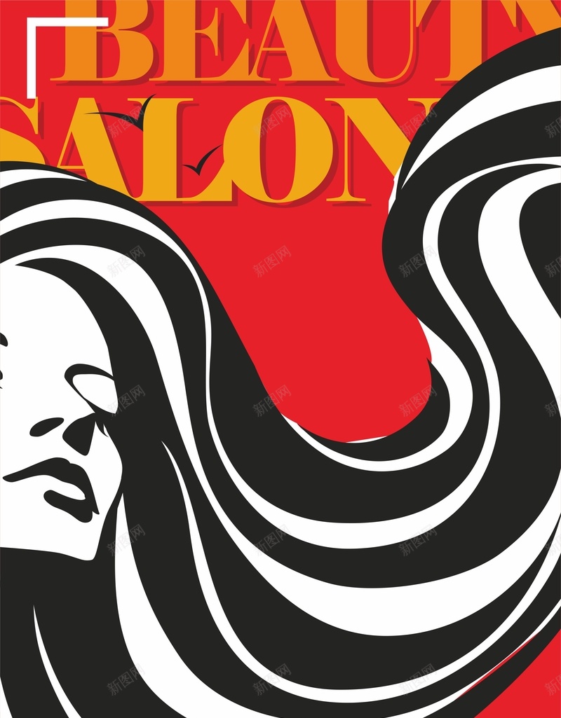 美发手绘时尚造型矢量海报背景模板cdr设计背景_88icon https://88icon.com 卡通 手绘 时尚造型 沙龙 海报 理发 矢量 美发 背景模板