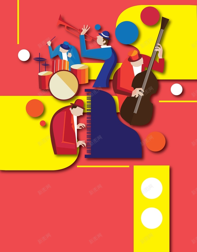 红色卡通吉他背景矢量图ai高清背景_88icon https://88icon.com AI 乐器 卡通 吉他 新图网 欢乐 海报 矢量素材 红色 背景 高清背景设计图 矢量图