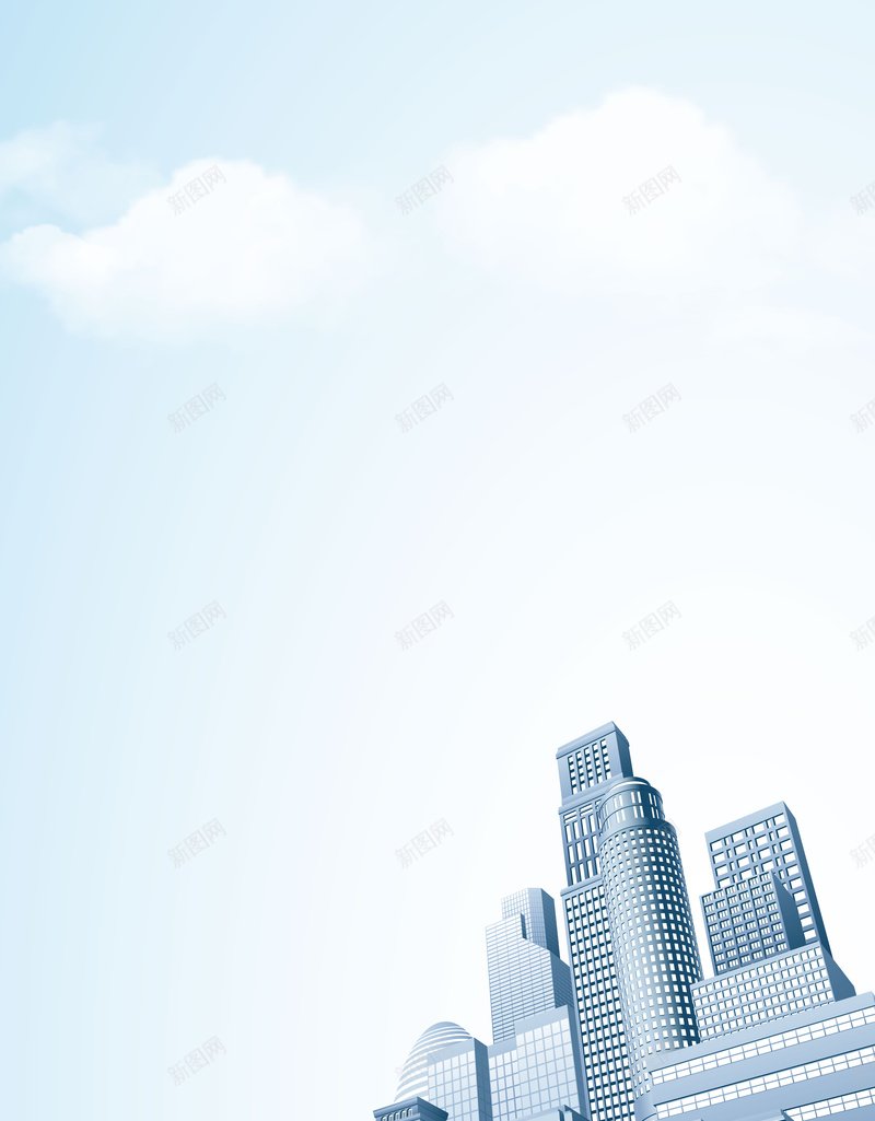 矢量商务房地产样式楼宇背景ai设计背景_88icon https://88icon.com 办公楼 商务 商务办公 大气 建筑群 房地产 楼宇 海报 矢量素材 立体 简约 背景 质感 透视效果 矢量图