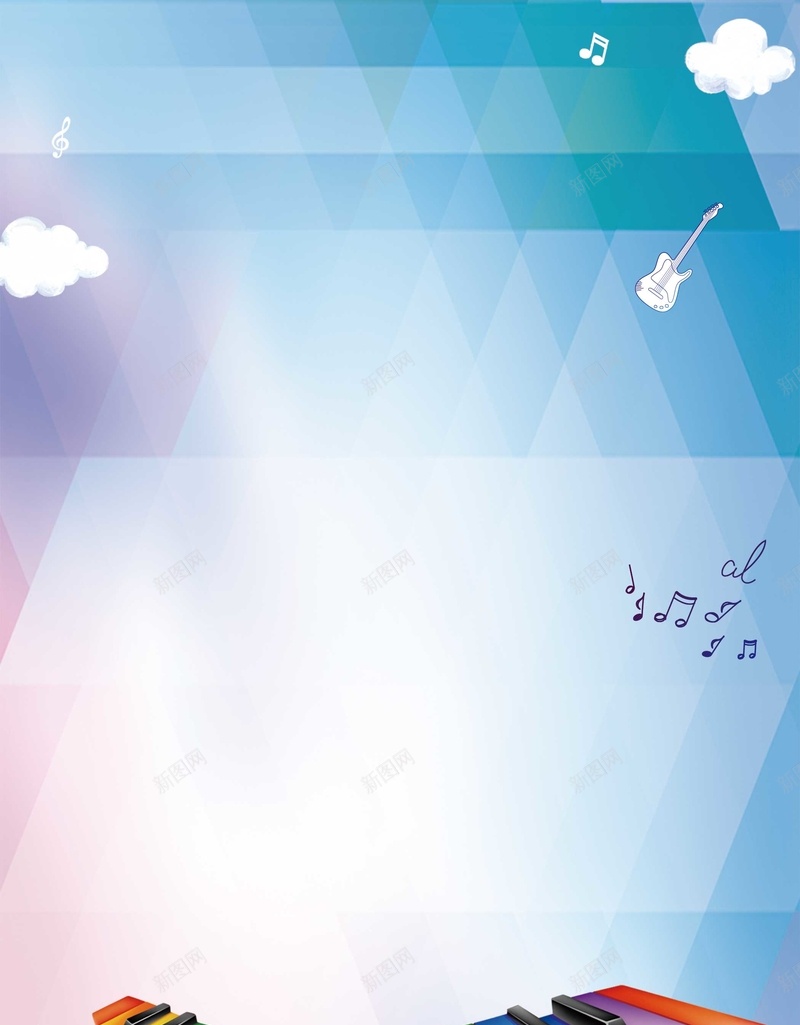 大学入学社团招新音乐psd设计背景_88icon https://88icon.com 乐器 入学 创意 吉他 大学 时尚 水彩 海报 社团招新 音乐 音符