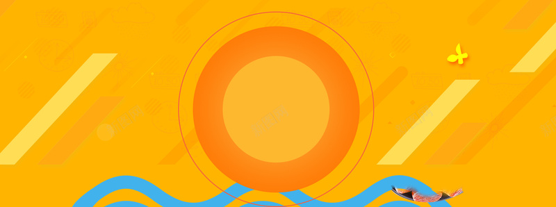 促销简约淘宝季橙色bannerpsd设计背景_88icon https://88icon.com 京东 促销 几何 大促销 活动 淘宝 狂欢节 电商 电商节 线上线下大促 背景 设计 购物节