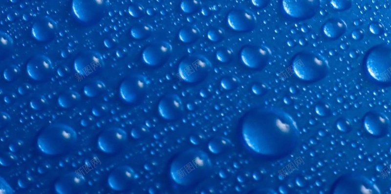 唯美简约水珠蓝色H5背景jpg设计背景_88icon https://88icon.com H5 h5 唯美 小清新 文艺 水滴 水珠 简约 蓝色
