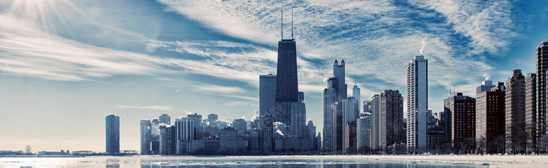 高楼林立banner创意jpg设计背景_88icon https://88icon.com 其他 城市 建筑 海报 海报banner 素材