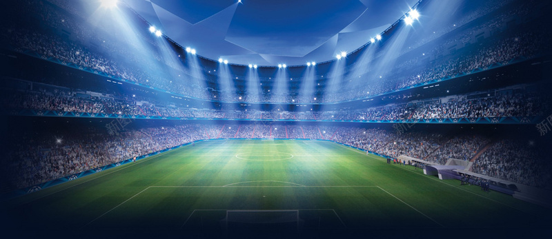 足球场灯效背景bannerjpg设计背景_88icon https://88icon.com banner 世界杯 全屏背景 大气 灯效背景 球员 球场 简约 足球场 闪烁