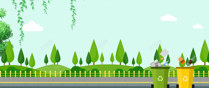 垃圾分类绿色出行简约背景psd设计背景_88icon https://88icon.com 垃圾分类 垃圾分类宣传 垃圾分类展板 垃圾分类展架 垃圾分类标识 垃圾分类海报 垃圾回收 垃圾处理