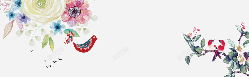 淡雅手绘复古banner背景海报psd设计背景_88icon https://88icon.com 中国风 中国风展板 中国风底纹素材 中国风海报 中国风海报背景 中国风背景 古风素材PSD 手绘背景