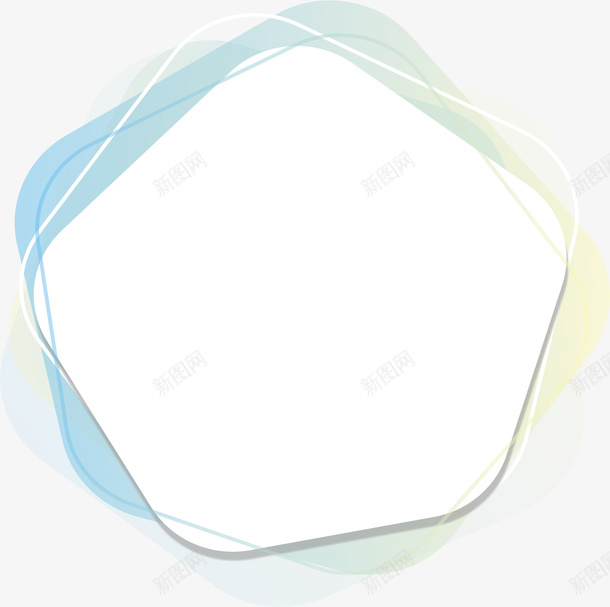 淡蓝色五边形边框矢量图ai免抠素材_88icon https://88icon.com 五边形 五边形边框 多边形 矢量png 矢量图 立体五边形 艺术感 艺术边框
