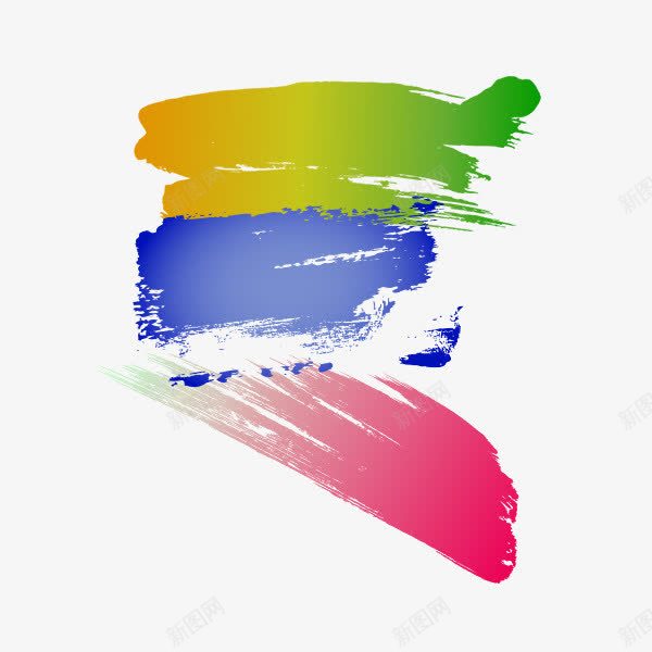 中国风变色墨迹png免抠素材_88icon https://88icon.com 中国风 变色墨迹 渐变 笔刷 粉色 蓝色 边缘装饰