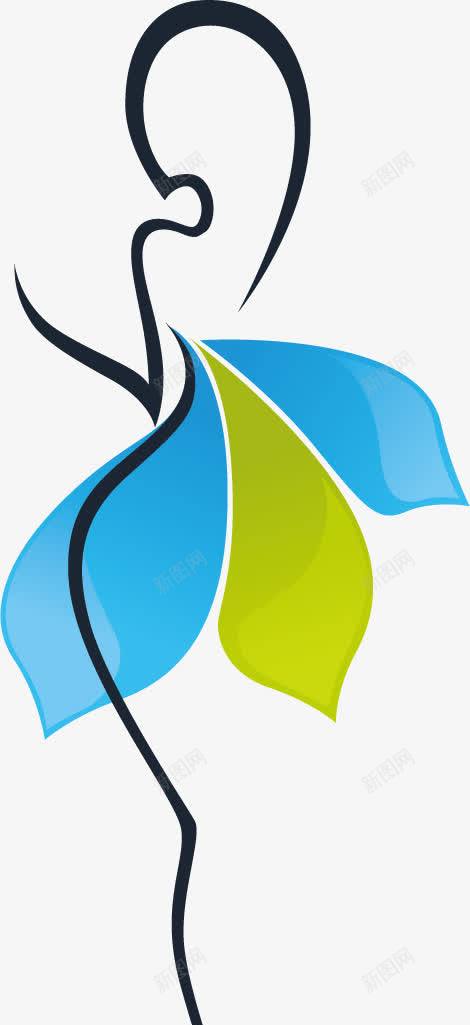 手绘女性png免抠素材_88icon https://88icon.com 创意 女性 妇女 手绘 时尚 树叶 简单抽象人物 素描 线描 线条 裙子 速写人物 都市时尚美女 长发女性