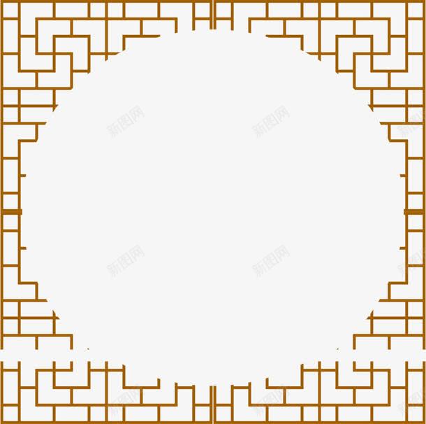 中式边框婚礼装饰png免抠素材_88icon https://88icon.com 中式 婚礼 装饰 设计 边框