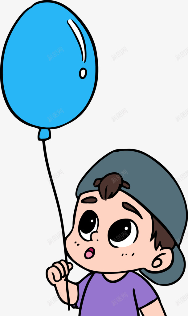 牵着气球的小孩png免抠素材_88icon https://88icon.com 儿童 坏学生 坏小孩 好奇 孩子 小孩 帽子 形象 气球 猎奇 玩耍 调皮