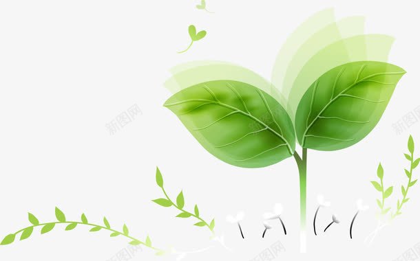 春天清新发芽png免抠素材_88icon https://88icon.com 发芽 希望 春天 清新 种子
