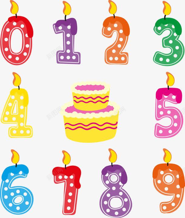 生日蜡烛艺术字png免抠素材_88icon https://88icon.com 1234567890 数字 生日 艺术字 蜡烛 鼠