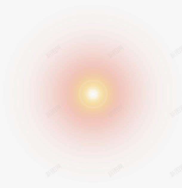 黄色模糊光晕png免抠素材_88icon https://88icon.com 光晕 模糊 设计 黄色