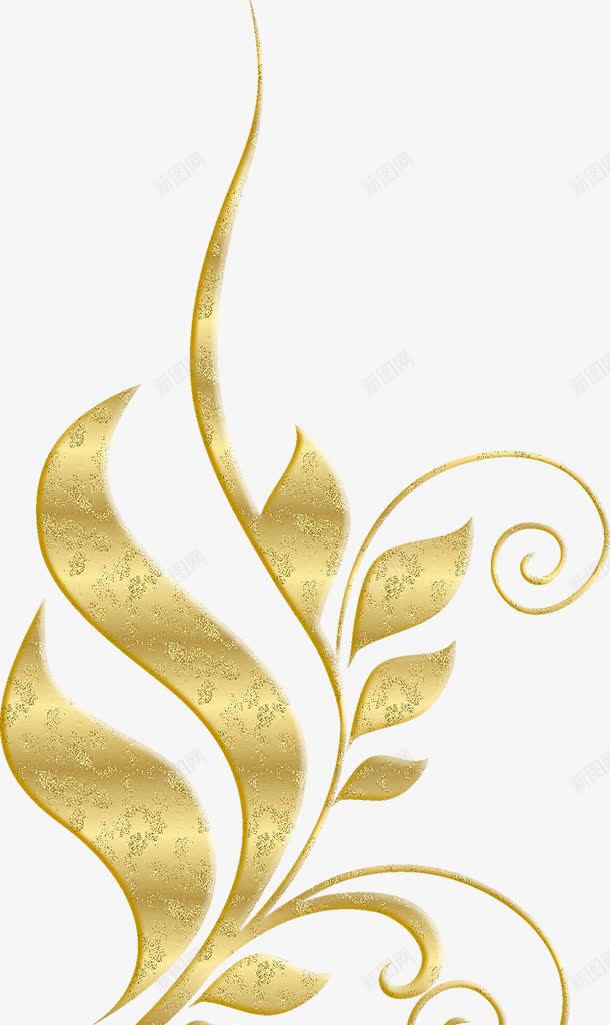 金色植物花纹png免抠素材_88icon https://88icon.com 华丽花纹 底纹花边 欧式花纹 花纹花边 边框线条 金色植物花纹 金色花边